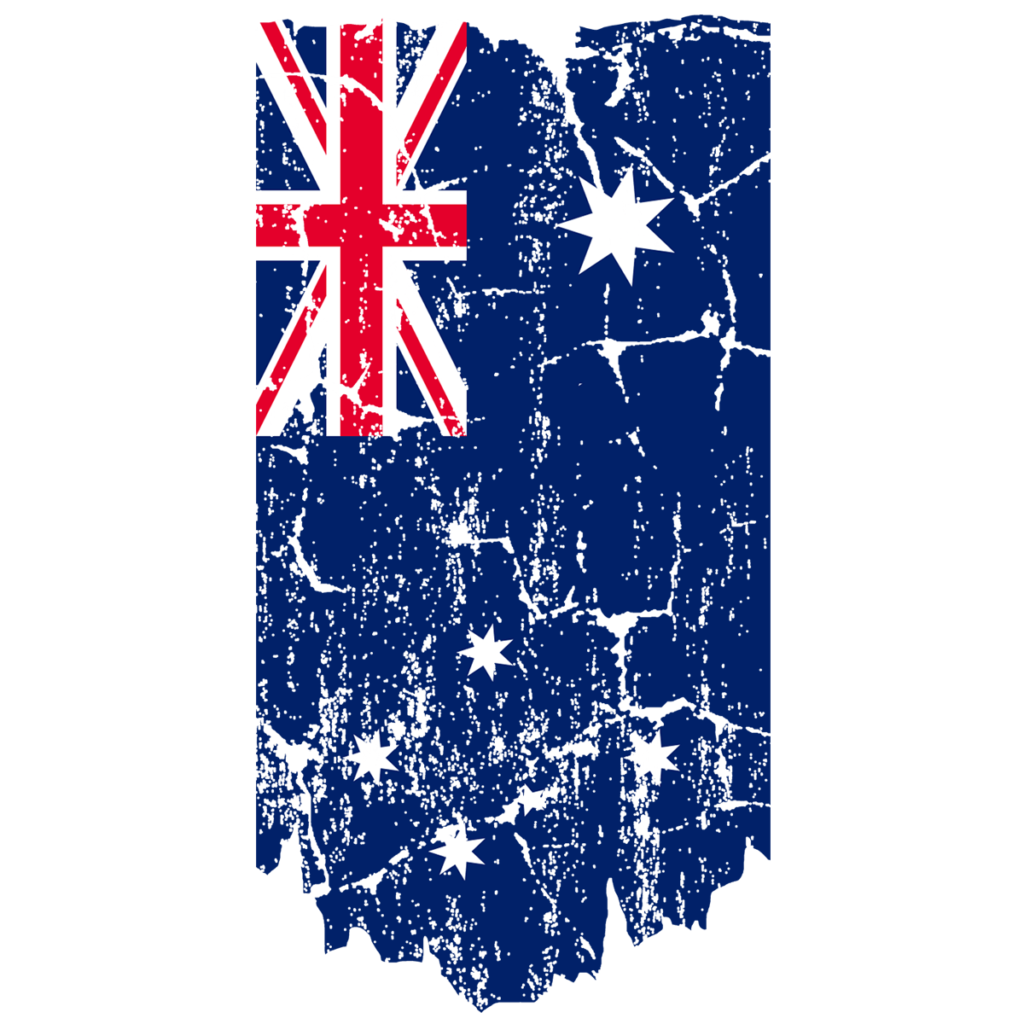 Australia Vertical Flag